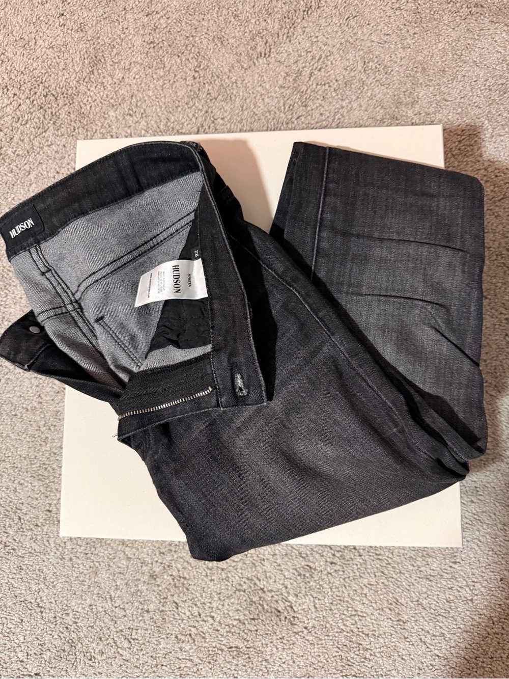 Hudson Jeans Women’s Charcoal Skinny Jeans